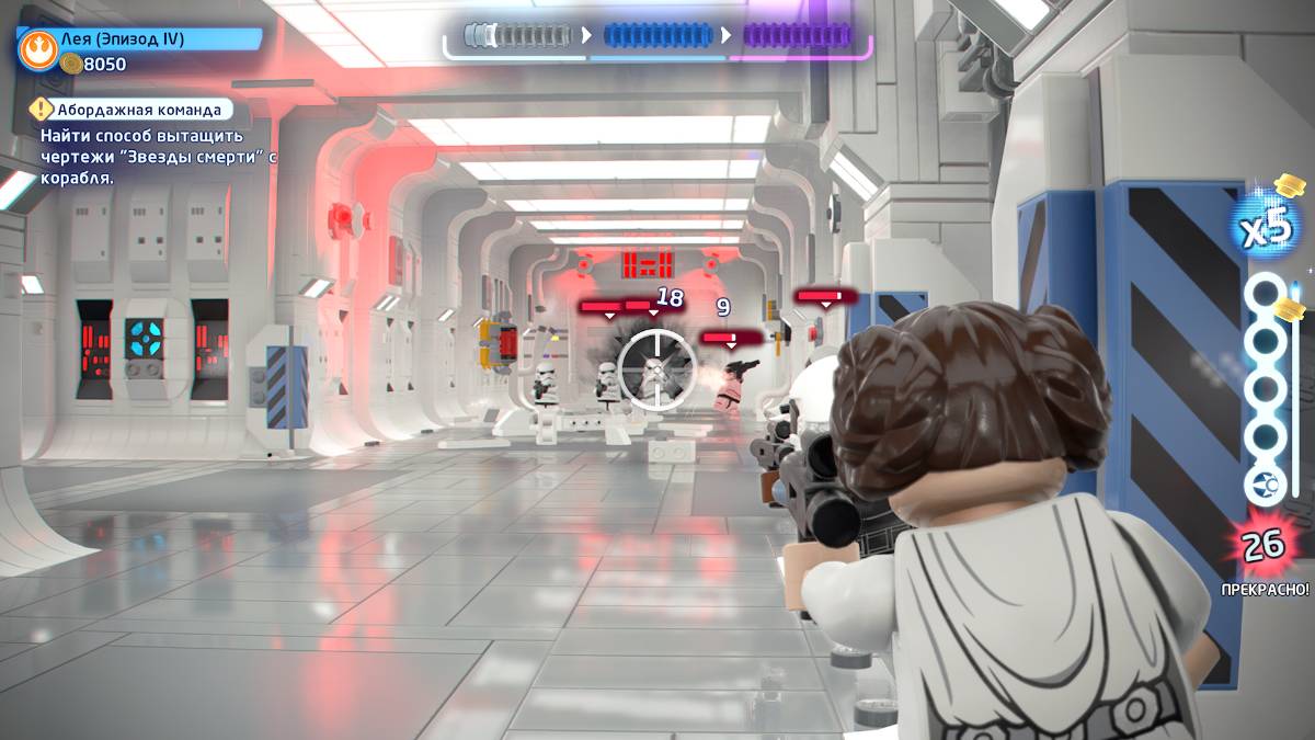 LEGO Star Wars: The Skywalker Saga выглядит отлично и в статике, но в движении — еще лучше. Источник: Warner Bros. Interactive Entertainment