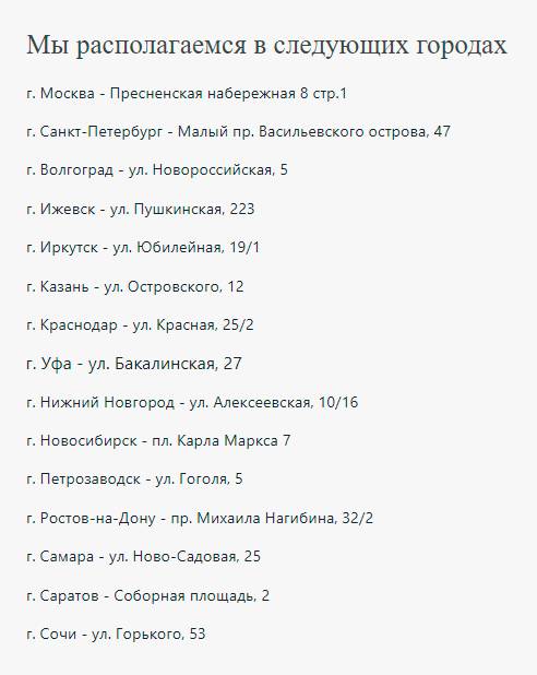 Мошенники указывают много адресов, но если проверить любой в «Яндекс-картах», то отеля там не окажется