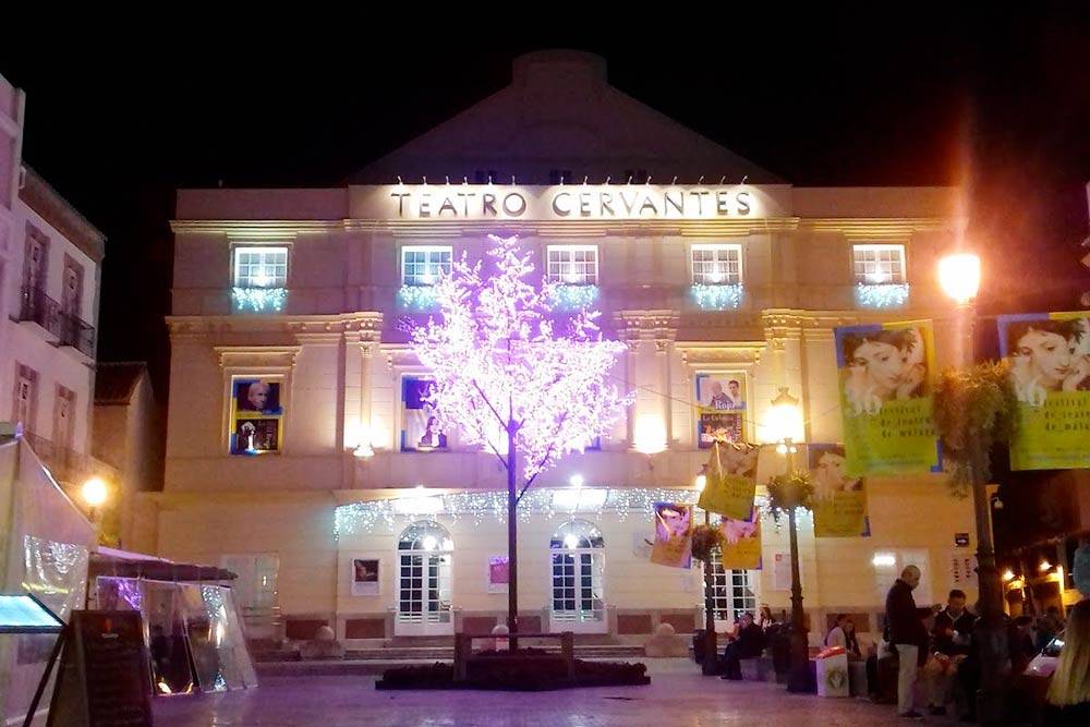 Театр «Сервантес» в центре Малаги