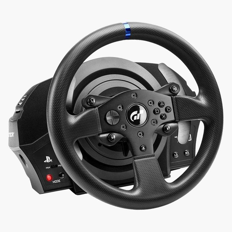 Кроме PS4 и PS5 Thrustmaster T300RS GT Racing Wheel работает с PS3 и ПК