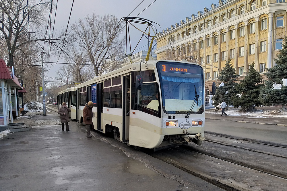 Порой в городе появляются новые троллейбусы и трамваи