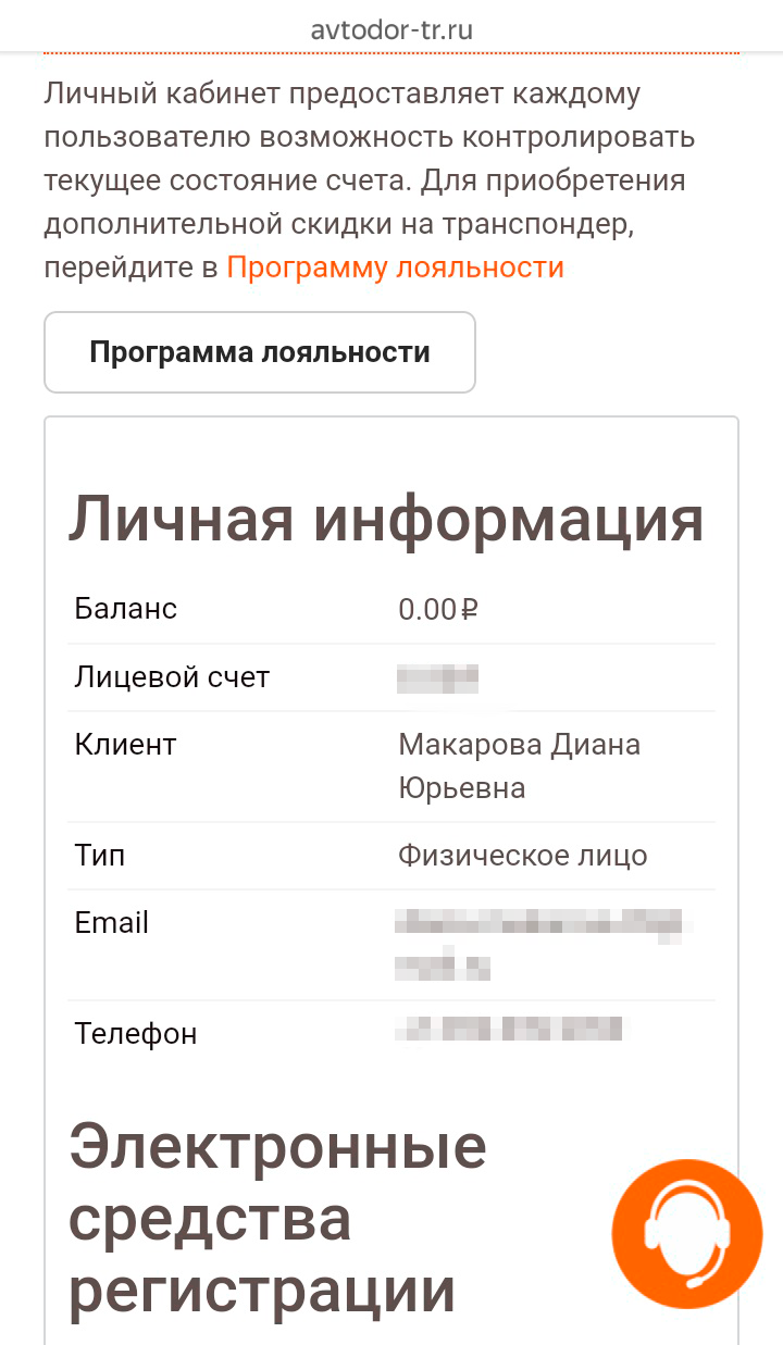 Если все данные ввели правильно, в личном кабинете будет видно, сколько денег на счете