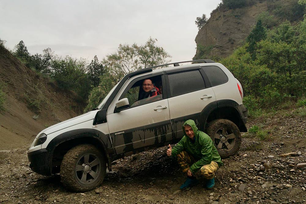 В горах Грузии