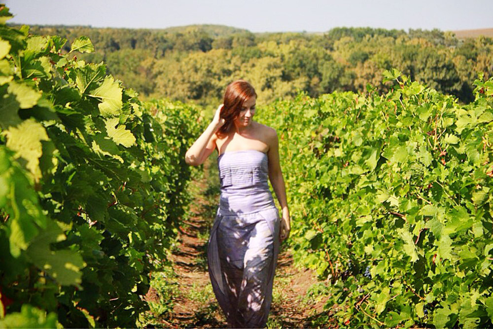 Фотосессия в виноградниках фото
