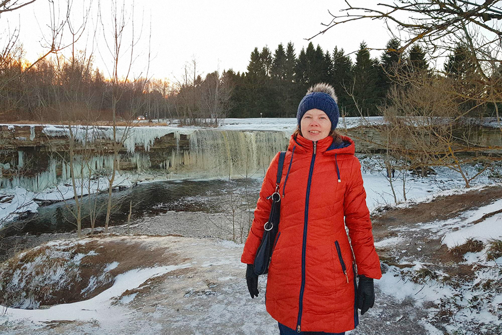 Водопад Ягала в 25 км от Таллина