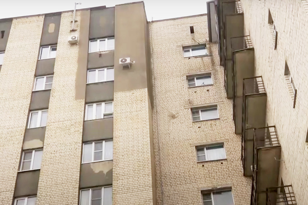 Студенческое общежитие БГТУ, в котором жила сестра