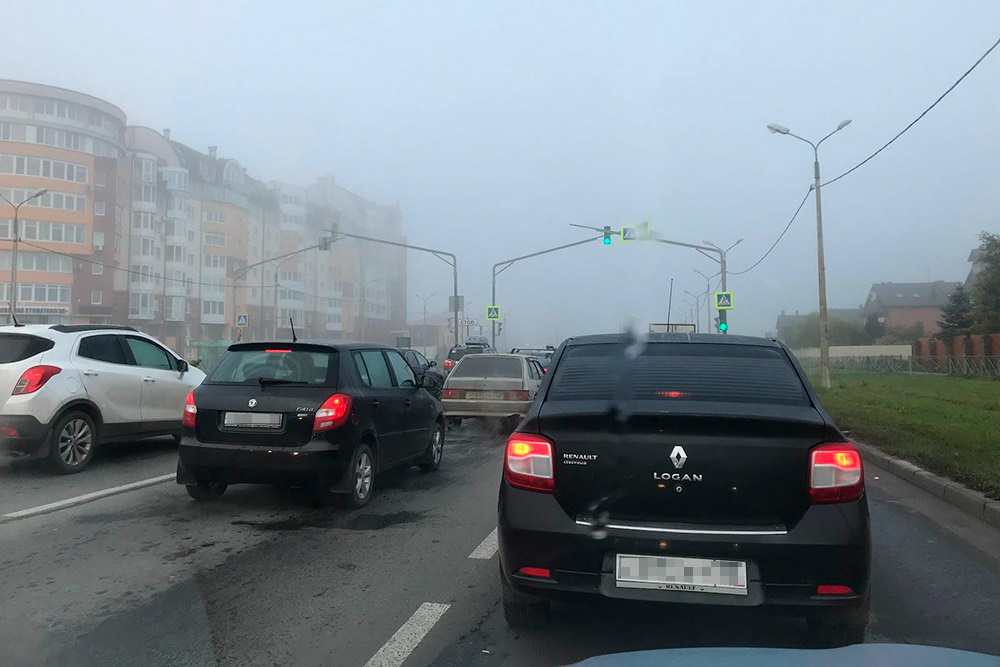 Туман — обычное явление для череповецкого утра. И вечера