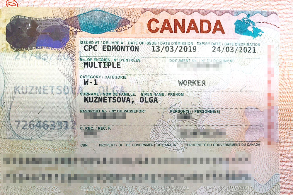 Рабочая виза в Канаду