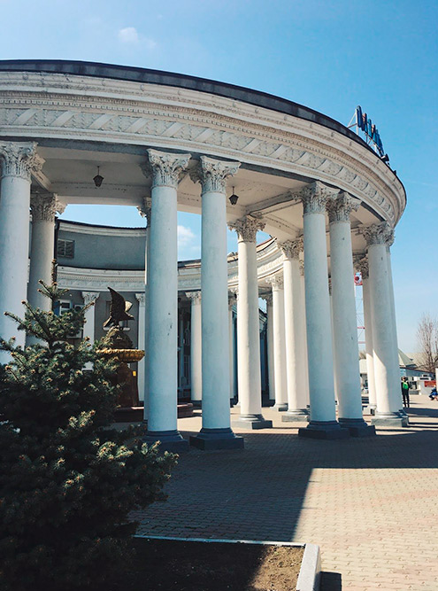 Вокзал — самое красивое здание Минвод