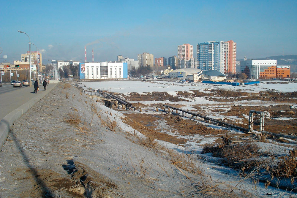 Индустриальные виды нашего города. Это панорама новых жилых кварталов в центре города
