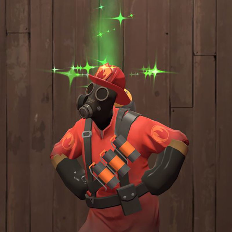 Необычная шляпа в игре Team Fortress 2