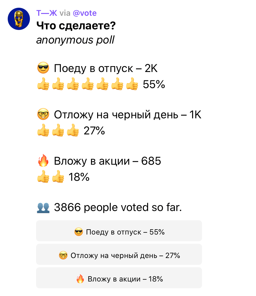 С максимальным отрывом победили путешествия