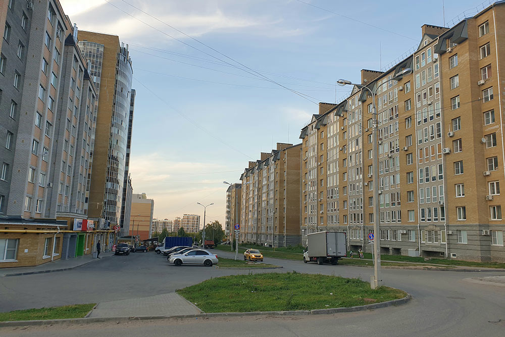 Микрорайон Благовещенский появился в центре города в 2009 году и продолжает застраиваться до сих пор