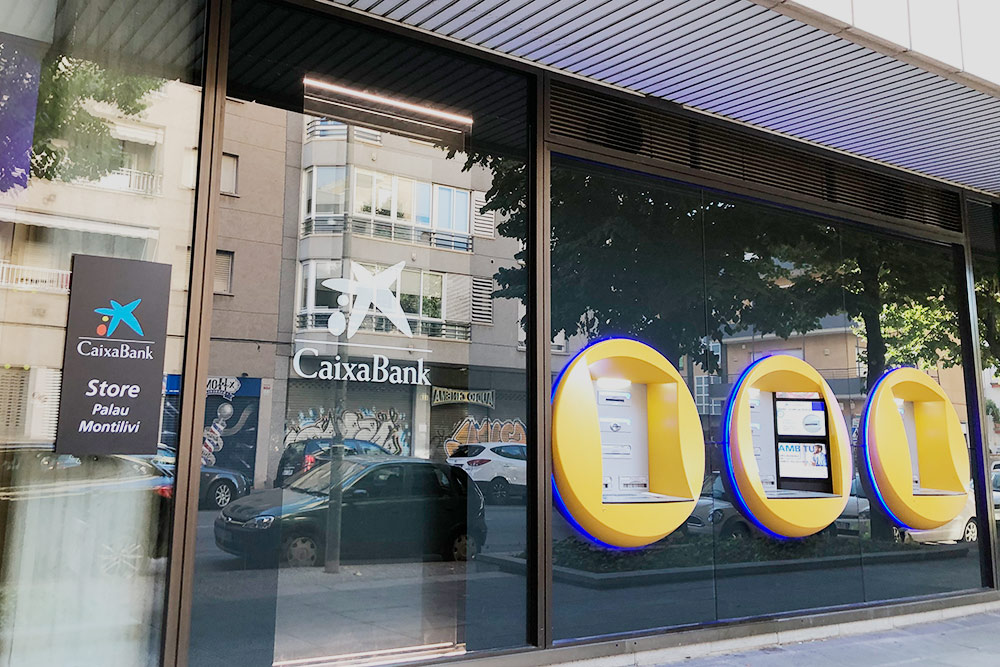 Офис CaixaBank — здесь у меня открыт счет