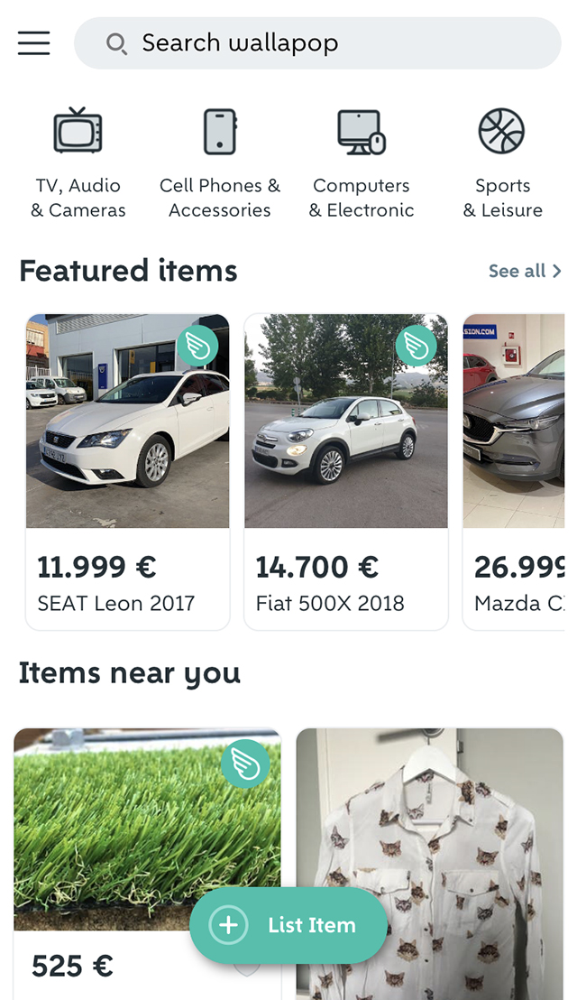 Wallapop — это аналог российского «Авито»