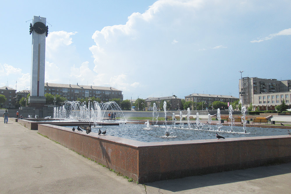 Площадь Народных гуляний в Магнитогорске
