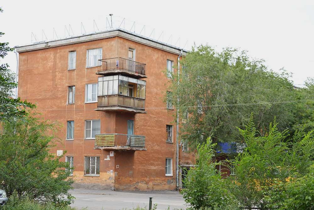 Первый дом в Магнитогорске по адресу Пионерская, 27