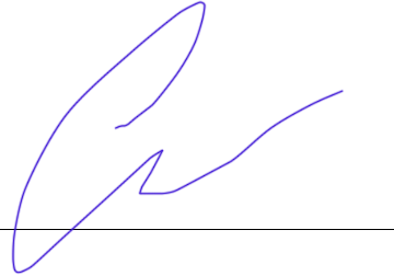подпись