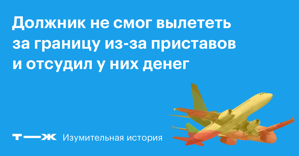 Приставы могут не выпустить за границу за долги  судебные истории в ТЖ