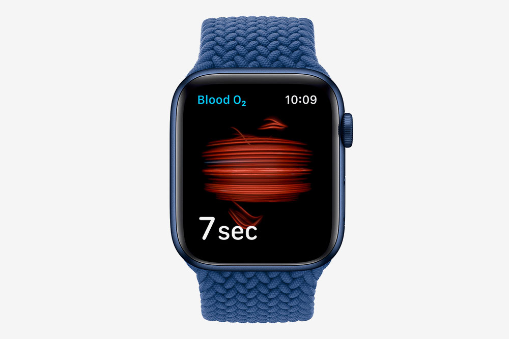 Apple Watch Series 6 с датчиком уровня кислорода в крови, нет РУ Минздрава