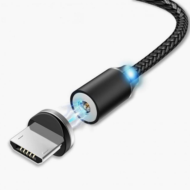 Магнитный кабель можно отсоединить, не уронив смартфон или планшет