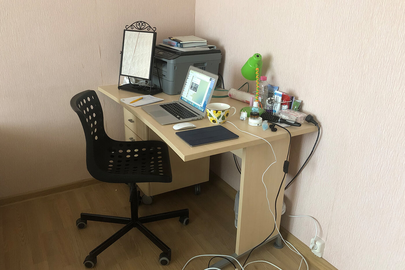 Здесь я работаю