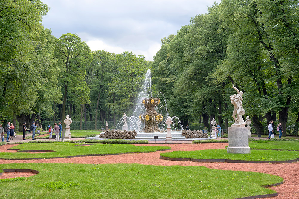 Парк летний сад в санкт петербурге фото