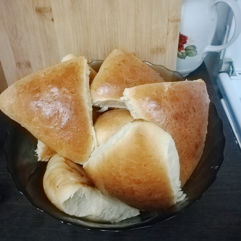 Испекла пирожки с капустой