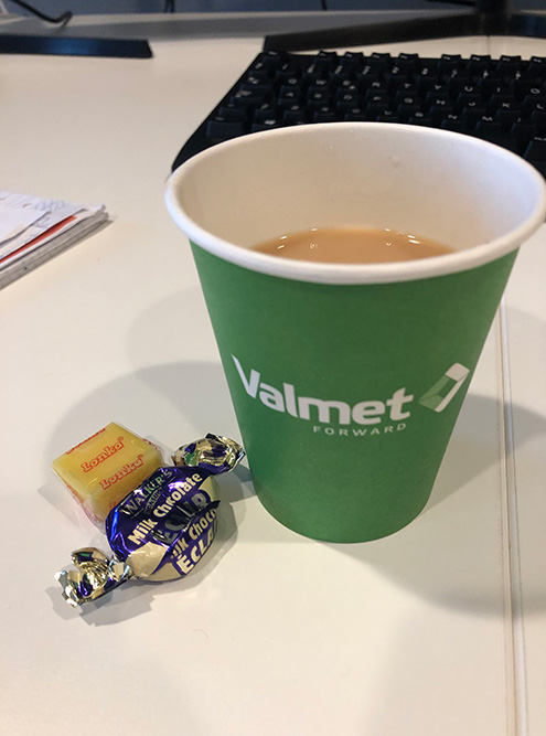 Моя первая фика на стажировке в компании Valmet