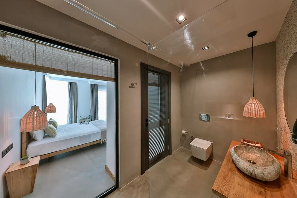 Двухместный номер 40 м² с видом на море в Carruba Boutique Hotel за 8000 <span class=ruble>Р</span>. Фото: «Букинг»