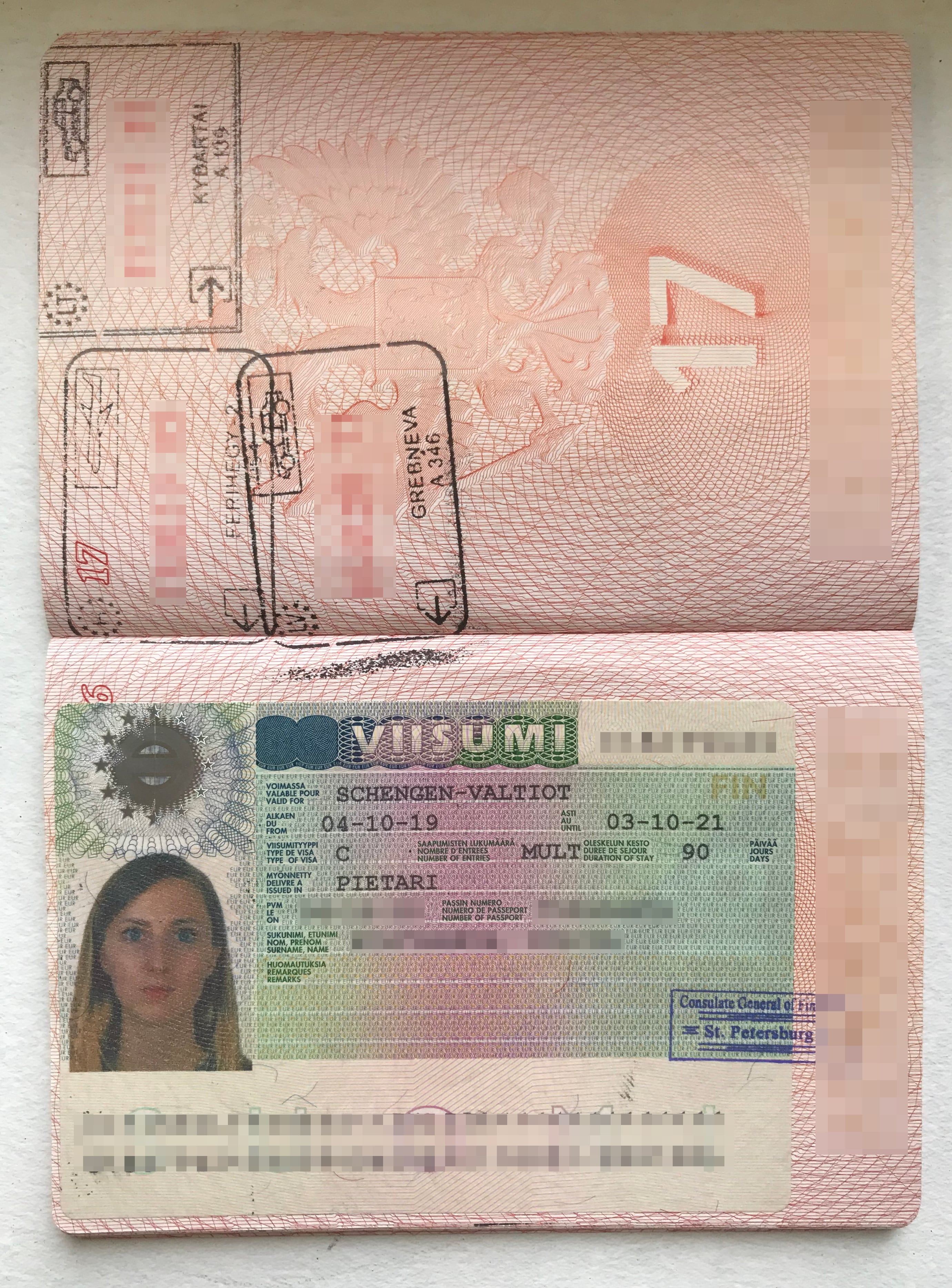 Шенгенская виза Финляндия