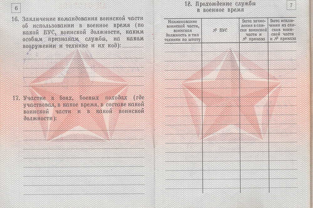 Здесь смотрим информацию о том, участвовал ли реально человек в боевых действиях